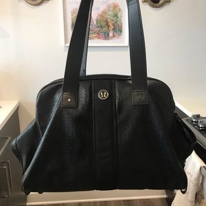 Black Lululemon Yoga Duffel Bag